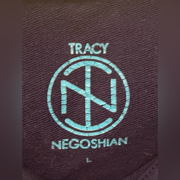 Tracy Negoshian Dress Large Long Sleeves and Pockets - Picture 4 of 8